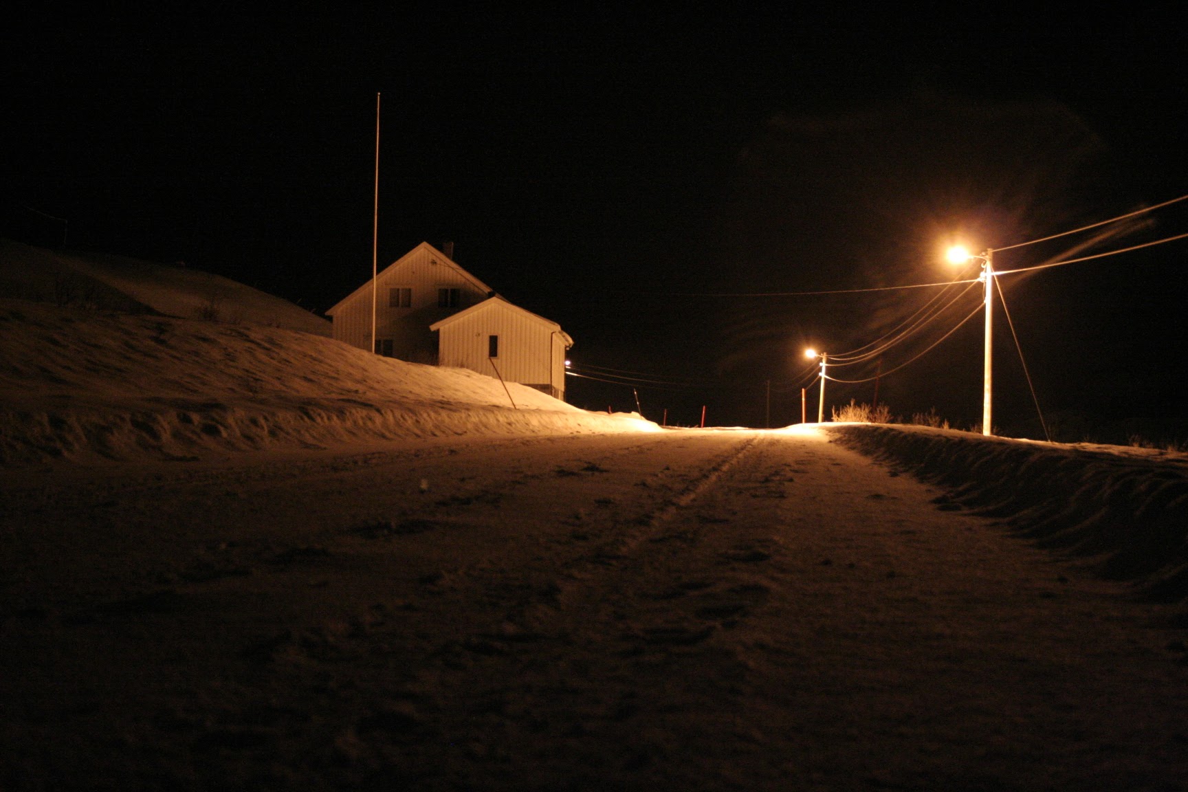 Vengsøy by night